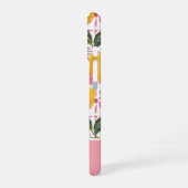 Custom Mediterranean Style Lemon Pattern iPhone 16ケース (左側面)