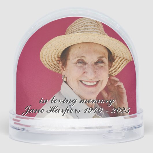 Custom Memorial Keepsake Remembrance (裏面)