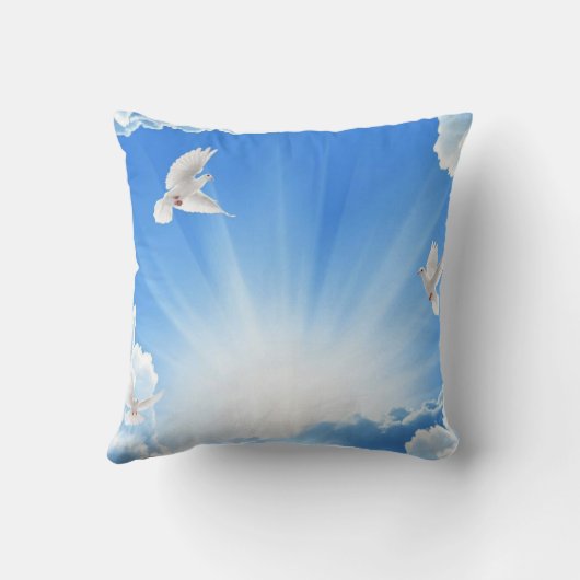 “Custom Memorial Pillow – Remember Your Loved One クッション (裏面)