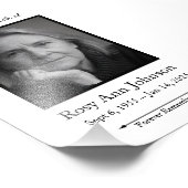 Custom Memorial Welcome Sign with Photo フォトプリント (角)
