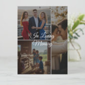 Custom Memory Photo Flat Card – Personalized Keeps (スタンド正面)