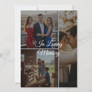 Custom Memory Photo Flat Card – Personalized Keeps