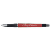 Custom Merry Christmas Text Mark Emmy Pen for Holi ボールペン (正面)