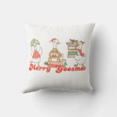 Custom Merry Goosemas Pillow クッション (裏面)