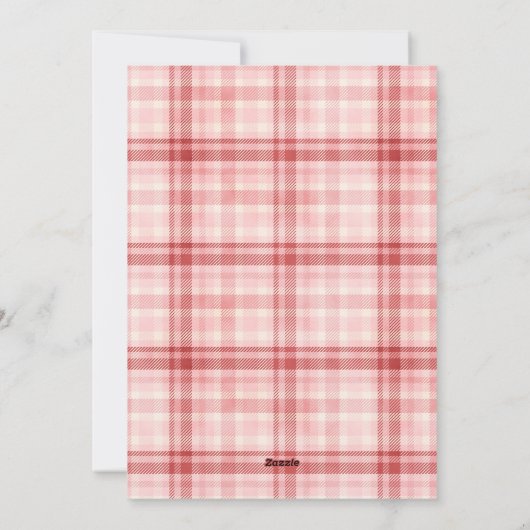 Custom Message Cat Animal Valentines Day シーズンカード (裏面)