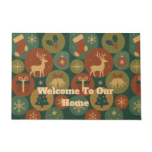 Custom Message Christmas Circles