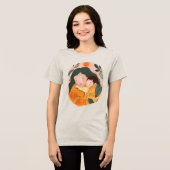 Custom Message & Font Mama Era トライブレンドTシャツ (正面全面)