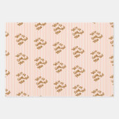 Custom Message New Job Congratulations Gift ラッピングペーパーシート (正面2)