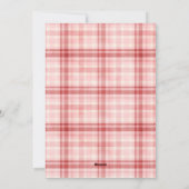 Custom Message Seal Animal Valentines Day シーズンカード (裏面)