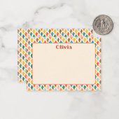 Custom Mexican Cacti Note Card ノートカード (正面/裏面インサイチュ)