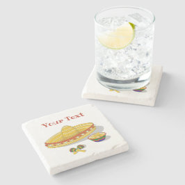 Custom Mexican Fiesta  ストーンコースター