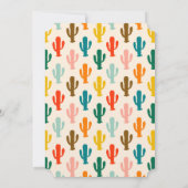 Custom Mexican Fiesta Bachelorette Party  招待状 (裏面)