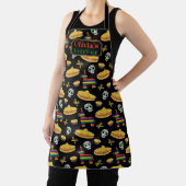 Custom Mexican Fiesta & Día de Muertos Apron エプロン (インサイチュ)