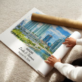 Custom Miami Wall Art, Florida Poster ポスター