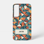 Custom Mid-Century Geometric Phone Case - Samsung Samsung Galaxyケース (裏面)