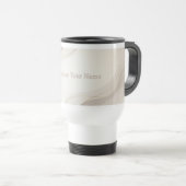 Custom Minimal Elegant Travel Mug トラベルマグ (正面右)