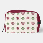 Custom Minimal Indian Floral Block Print Style ドップキット (裏面)