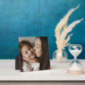 Custom Minimal Modern Mom Established Photo  フォトプラーク (インサイチュ)