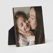 Custom Minimal Modern Mom Established Photo  フォトプラーク (正面)