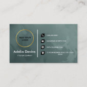 Custom Minimalist Logo for Business Logo Design 名刺 (正面)