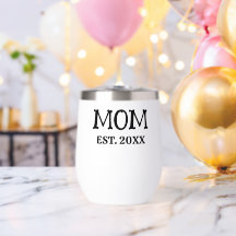 Custom Minimalist Mom Established New Mom Gift