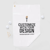Custom Minimalist Personalized Company Branded  ゴルフタオル (インサイチュ)