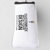 Custom Minimalist Personalized Company Branded ゴルフヘッドカバー (回転90)