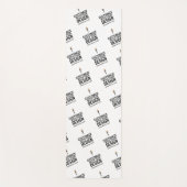 Custom Minimalist Personalized Company Branded  ヨガマット (正面)