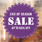 Custom Modern Business Store Sale ウィンドウサイン (シート2)