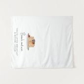 Custom Modern Business Table Runner Banner Brunch タペストリー (正面(横))