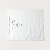 Custom Modern Business Table Runner Banner Cake タペストリー (正面(横))