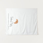 Custom Modern Business Table Runner Banner Pastry タペストリー (正面(横))