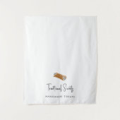 Custom Modern Business Table Runner Banner Sweets タペストリー (正面)