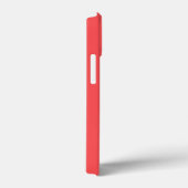 Custom Modern Coral Minimalist Case-Mate iPhoneケース (裏面 / 右)
