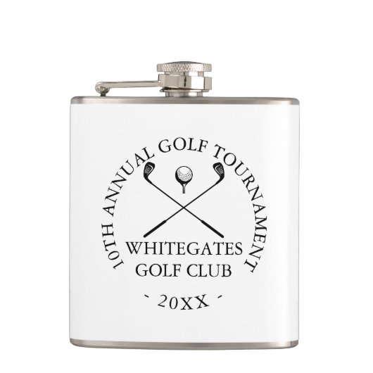 Custom Modern Golf Club Tournament  フラスク (正面)