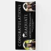 Custom Modern Graduate Photo Graduation Party 横断幕 (縦)