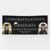 Custom Modern Graduate Photo Graduation Party 横断幕 (横)