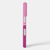 Custom Modern Magenta Pink Minimalist Case-Mate iPhoneケース (裏面 / 右)