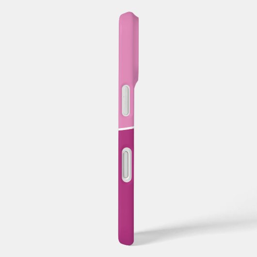 Custom Modern Magenta Pink Minimalist Case-Mate iPhoneケース (裏面 / 右)