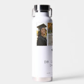Custom Modern Medical School Doctor Graduation ウォーターボトル (正面)
