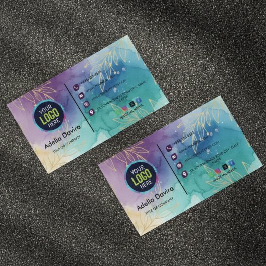 Custom Modern Minimalist Logo for Social Media &  名刺