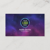 Custom Modern Minimalist Logo for Social Media &  名刺 (裏面)