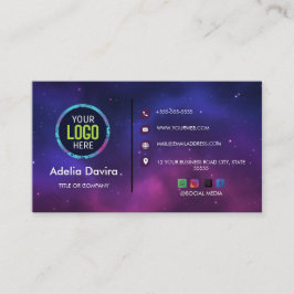 Custom Modern Minimalist Logo for Social Media &  名刺