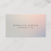 Custom Modern Professional Simple Template 名刺 (正面)