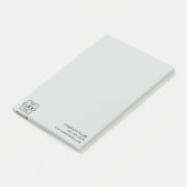 Custom Modern Simple Business Logo Professional ポストイット (アングル)