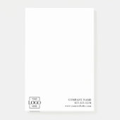 Custom Modern Simple Business Logo Professional  ポストイット (正面)