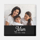 Custom Mom Established マグネット (正面)