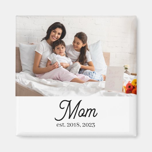 Custom Mom Established マグネット (正面)