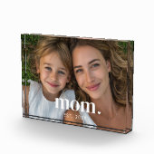 Custom Mom Established Modern Minimal Photo フォトブロック (右)