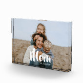 Custom Mom Established Modern Script フォトブロック (右)